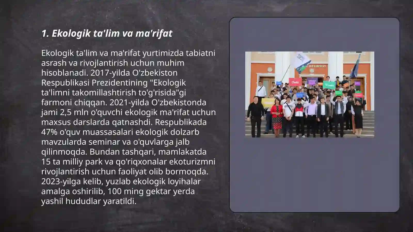 Ekologik ta'lim va ma'rifat 3