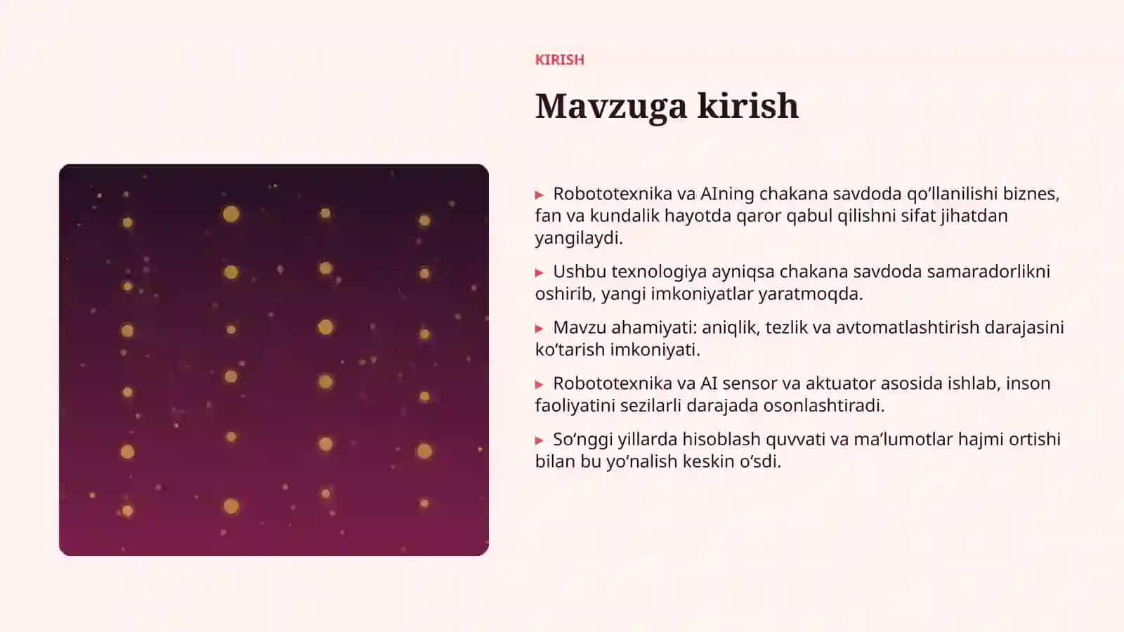 Robototexnika va AIning chakana savdoda qoʻllanilishi 3
