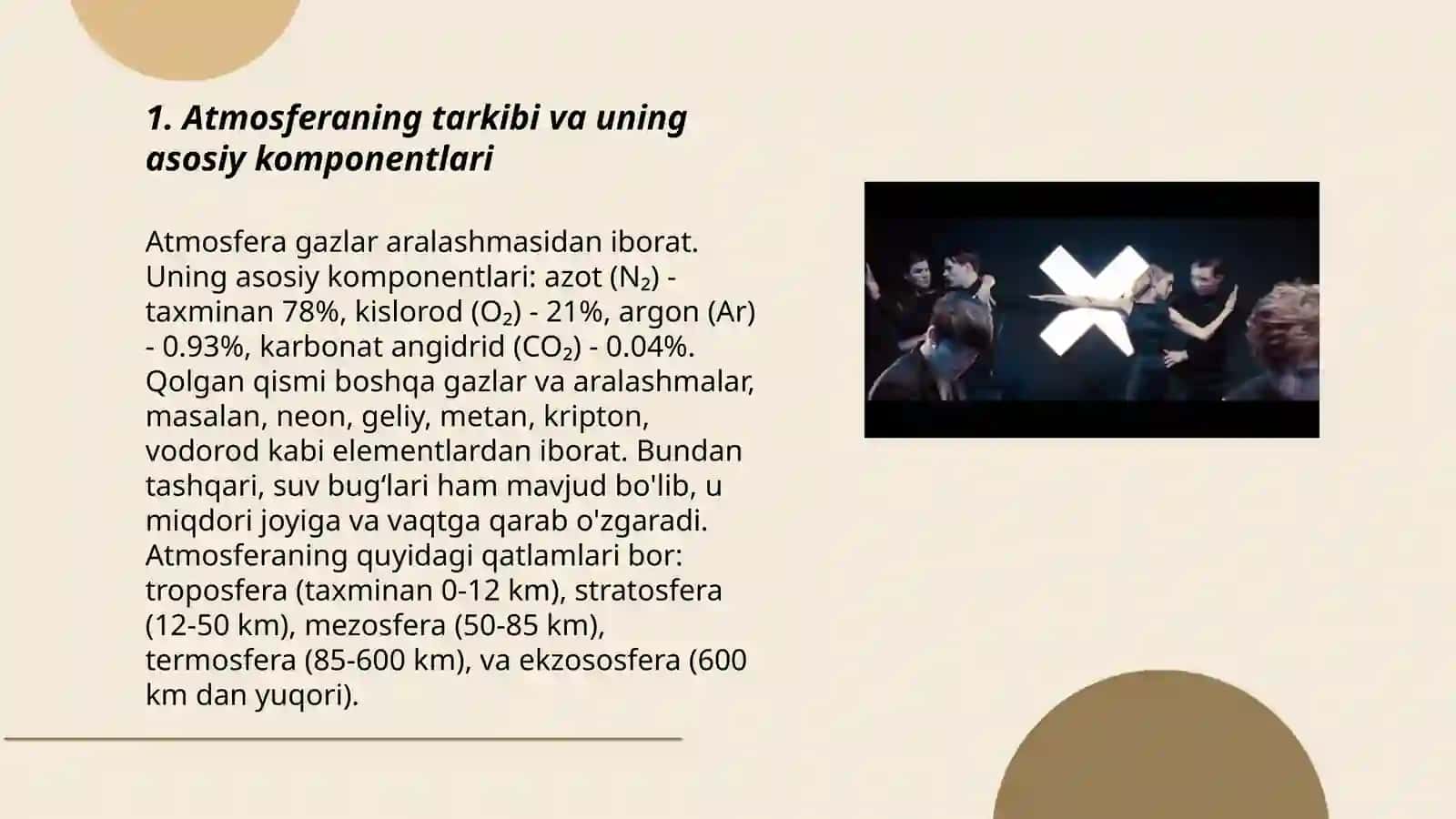 Atmosferaning tarkibi va bosimi 3