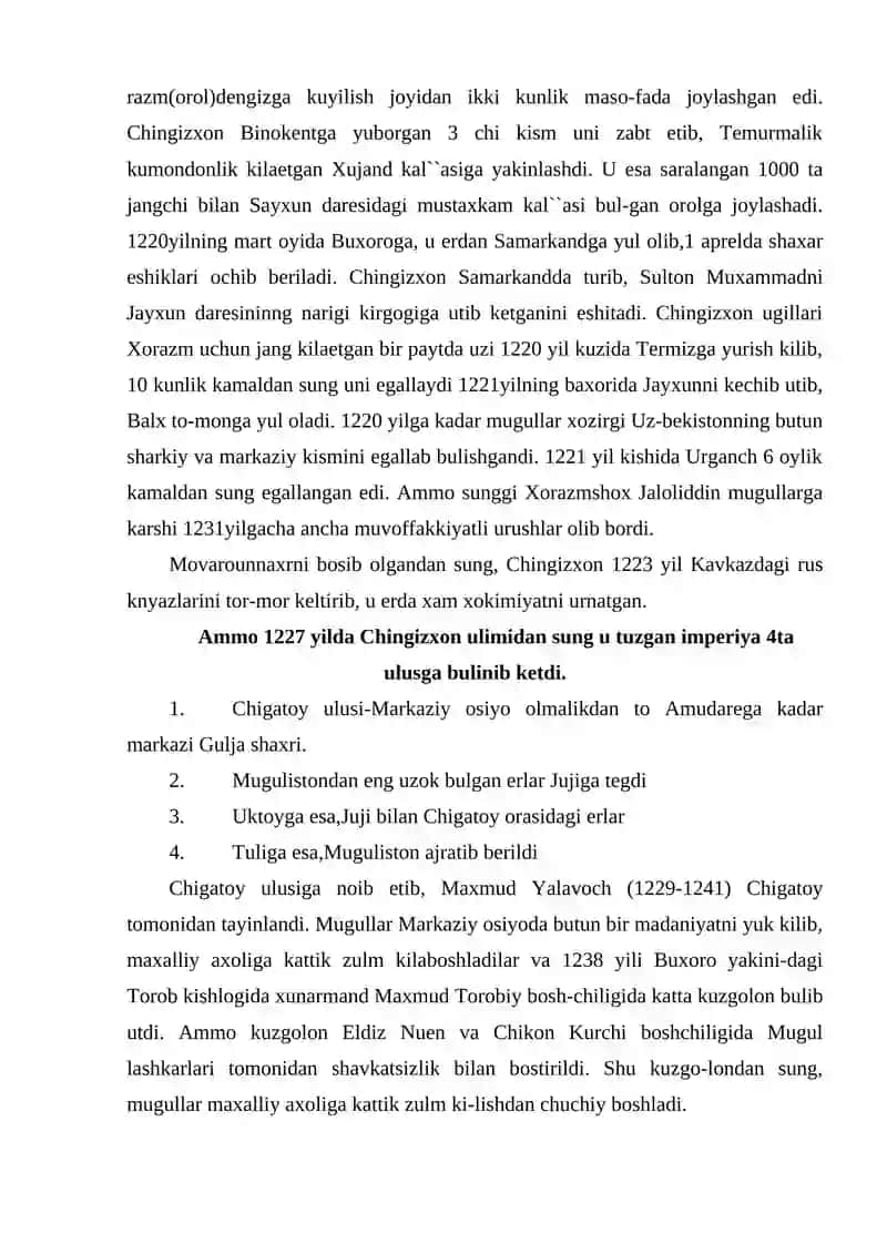 O‘rta Osiyodagi Tarixiy Geografik Jarayonlar 3