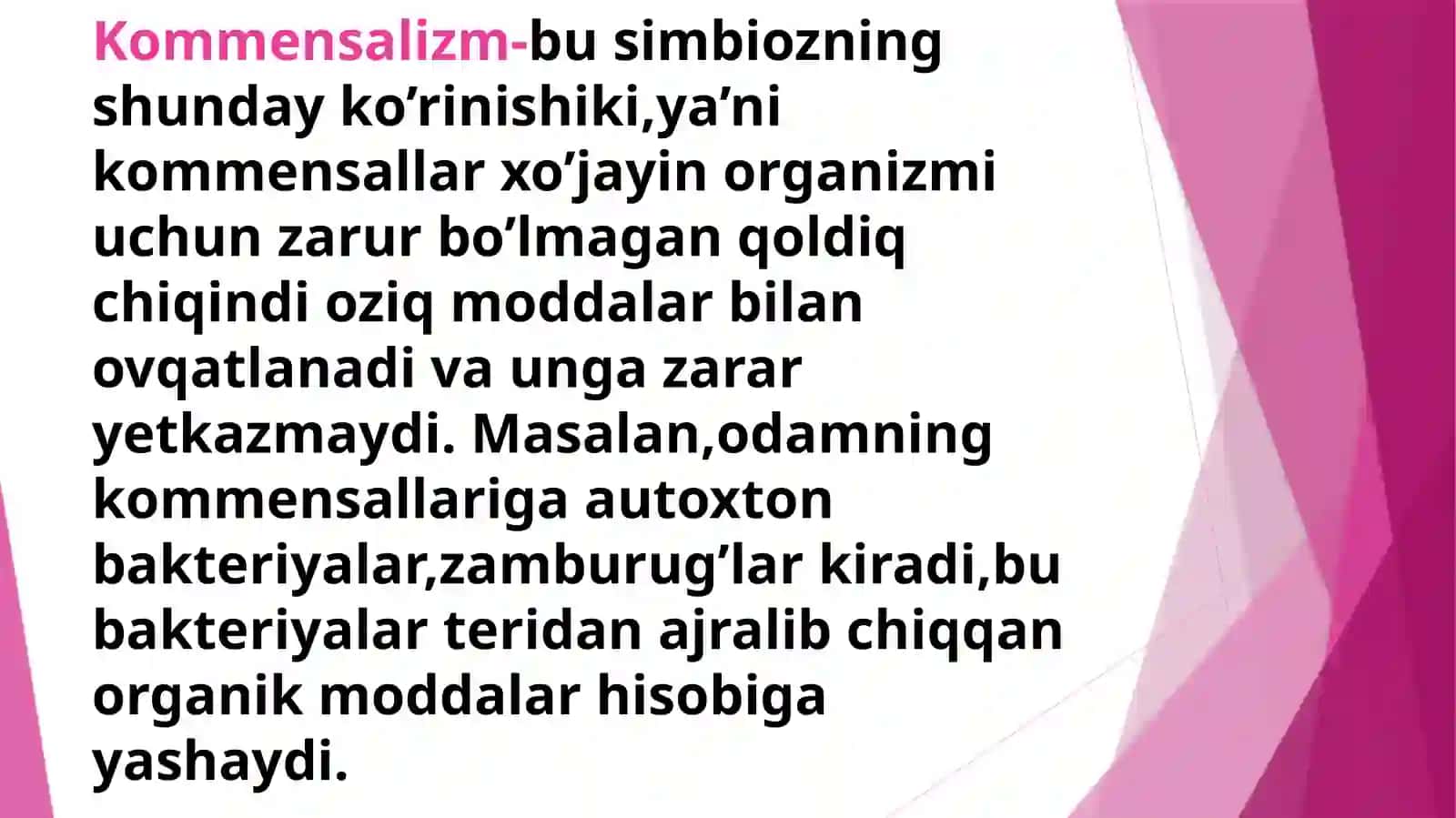 Mikrobiotsenoz  sanitar mikrobiologiya 3