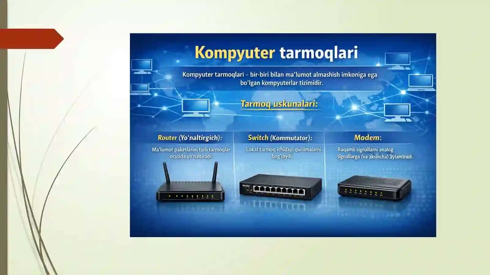 INTERNET TEXNOLOGIYALARI 3