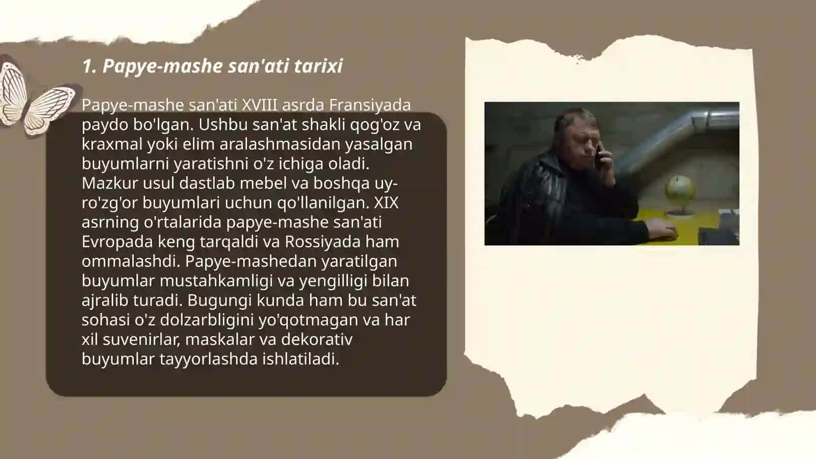 Pape-mashe haqida taqdimot 3