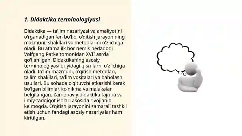 Didaktika talim nazariyasi sifatida 3