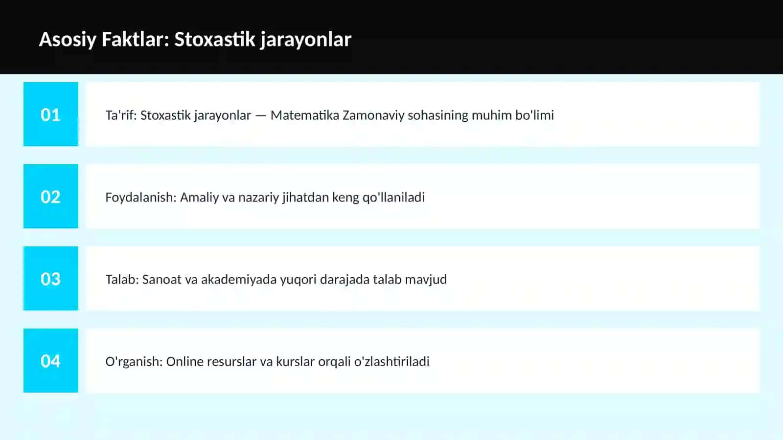 FAN | MATEMATIKA ZAMONAVIY 3