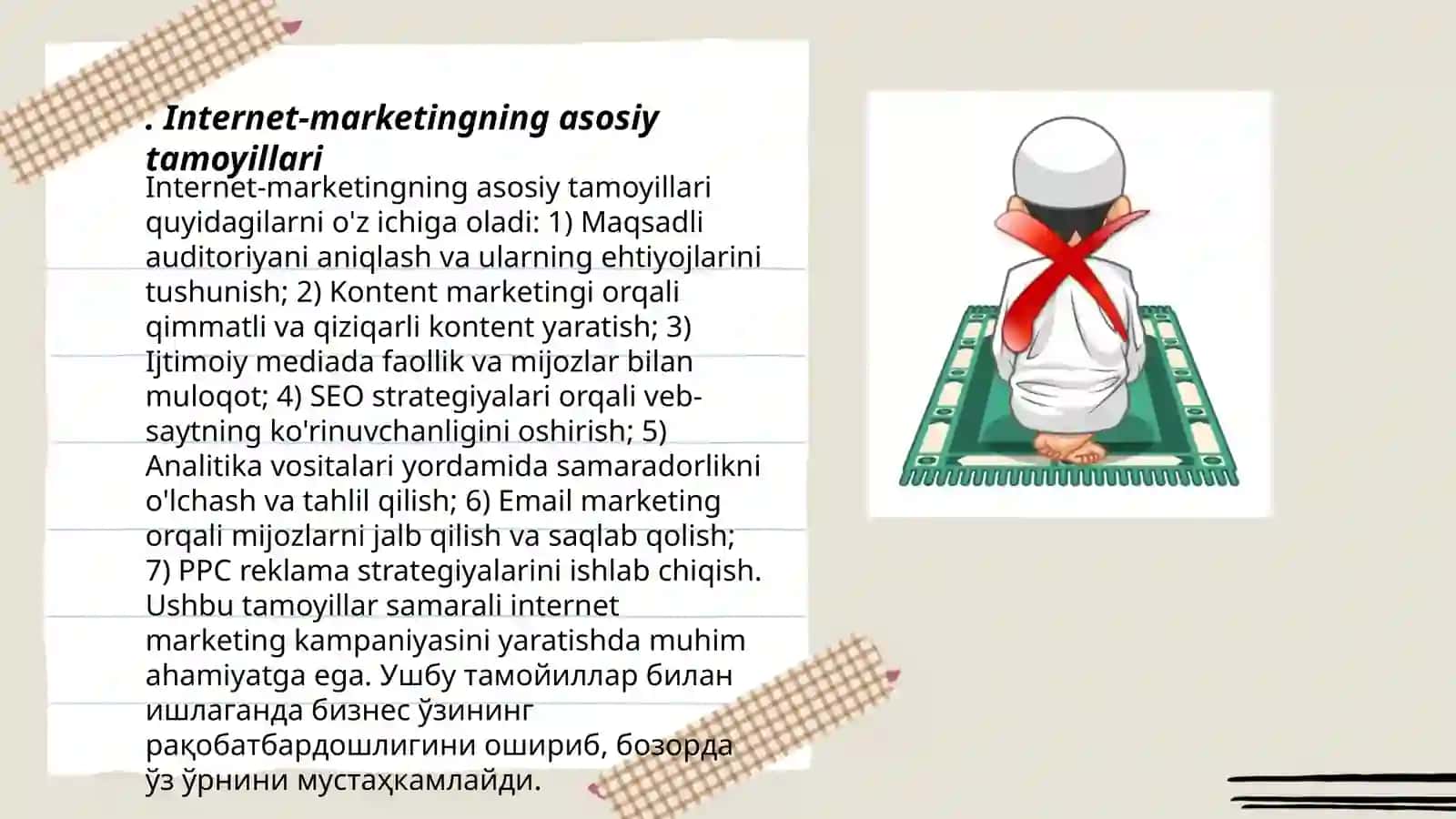 Internet-marketingning asosiy tamoyillari 3