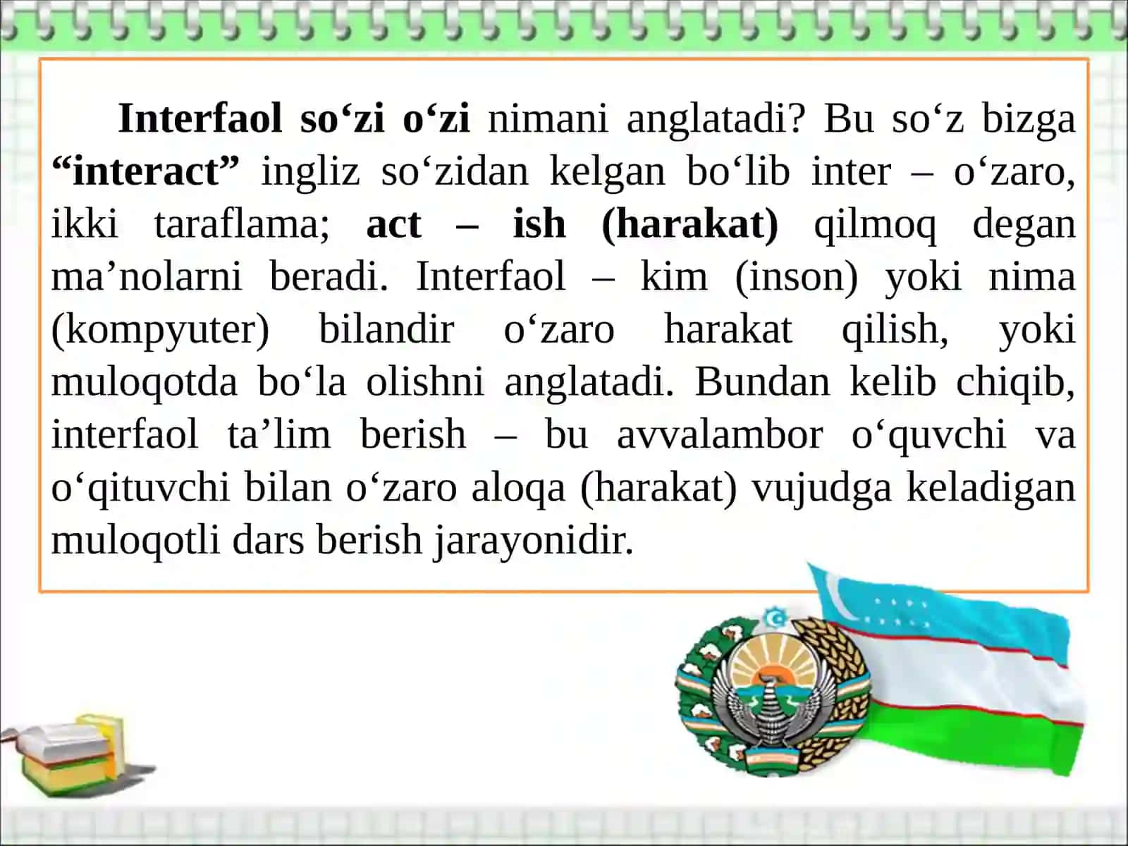 Darsni interfaol metodlar orqali tashkil etish metodikasi 3