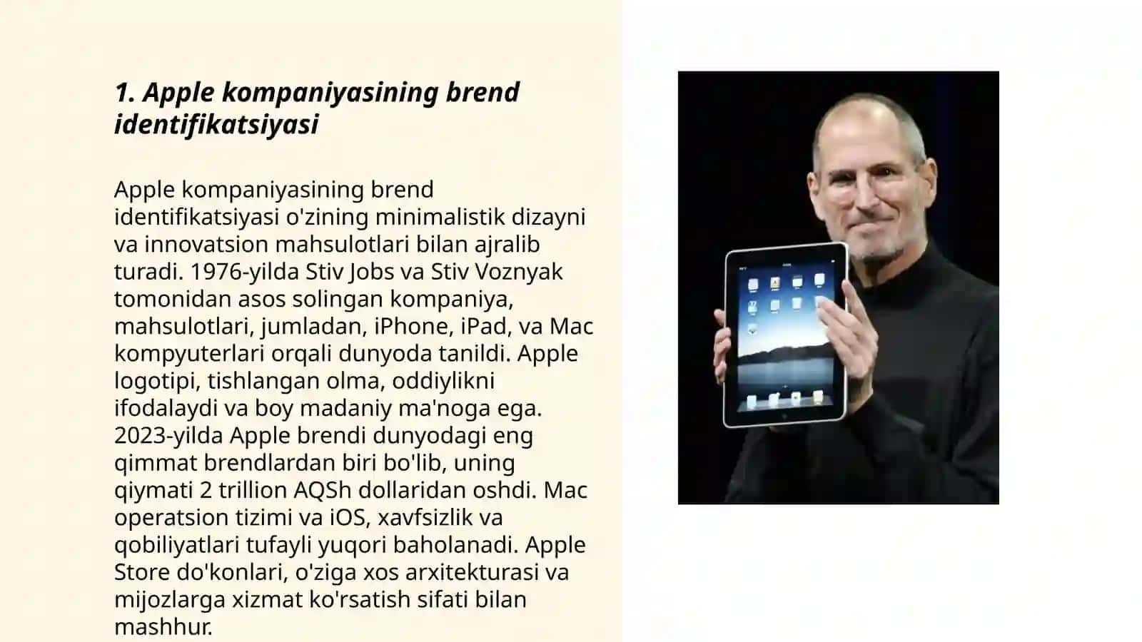 Apple kompaniyasining marketing strategiyasi 3