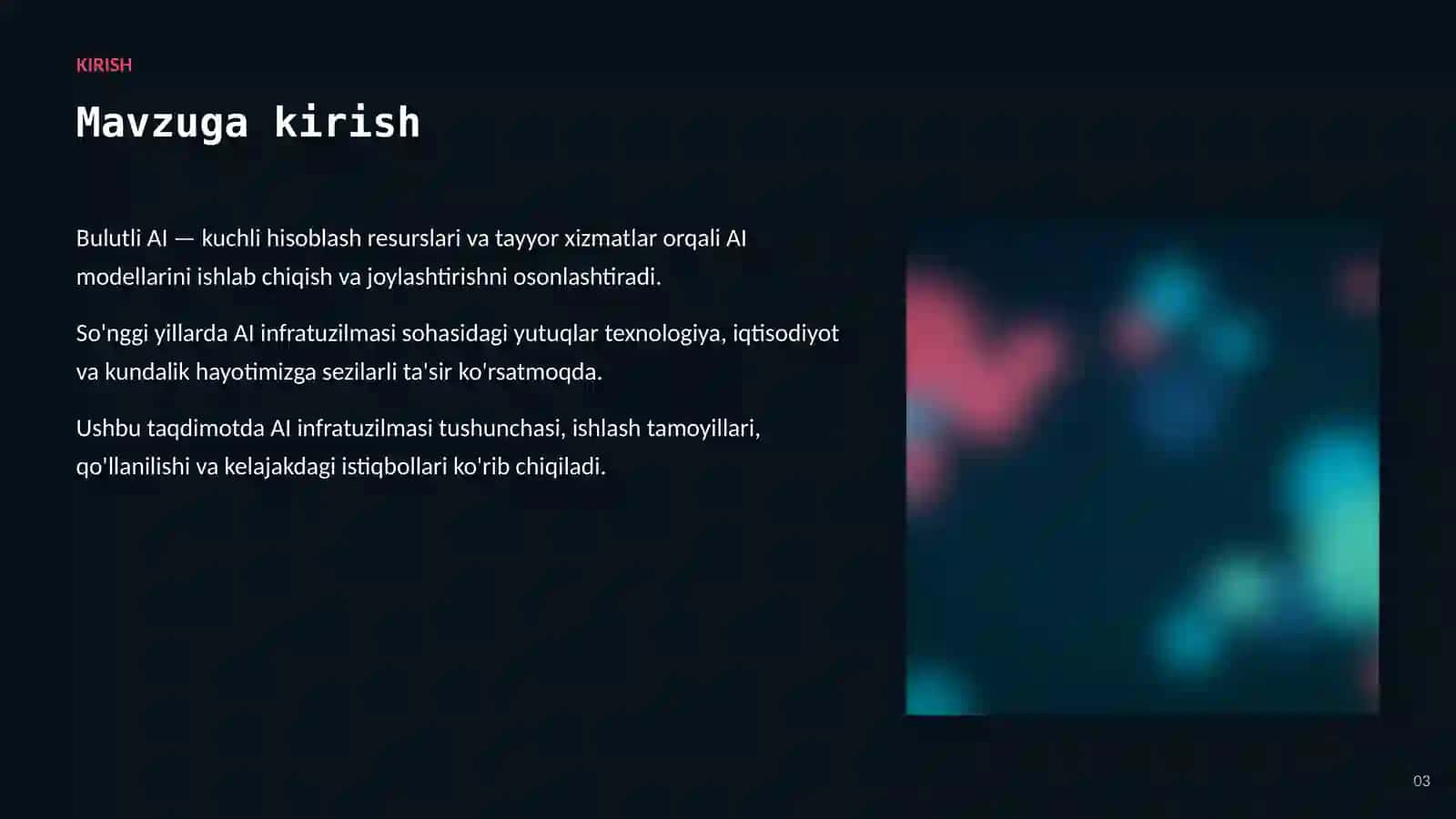 AI infratuzilmasi 3