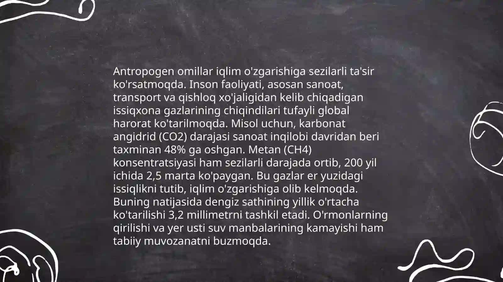 Antropogen omillarning biosferaga ta'siri 3