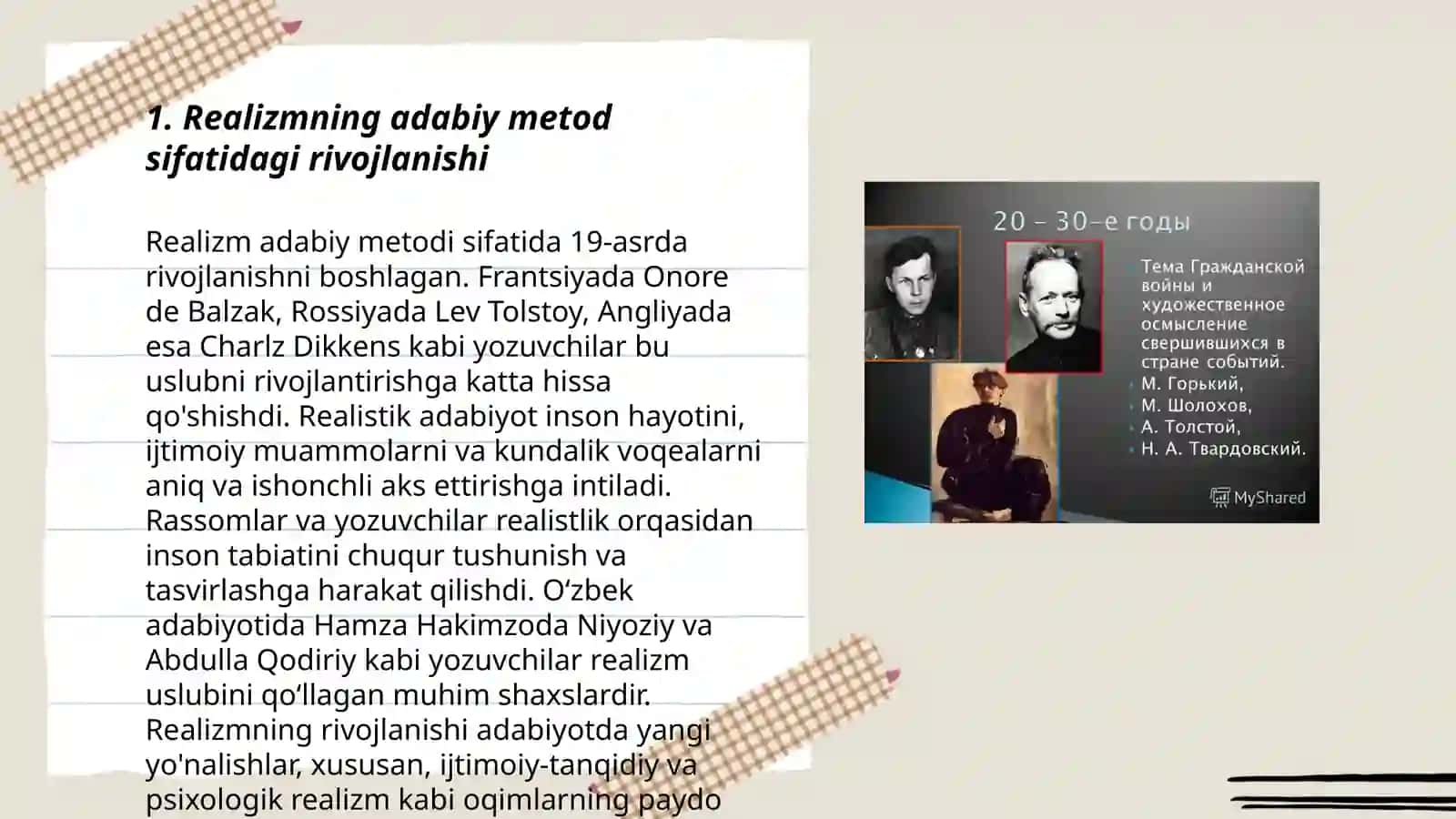 Adabiyotda Ijodiy Metodlar Muammosi 3