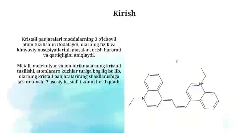 Kristall panjara turlari 3