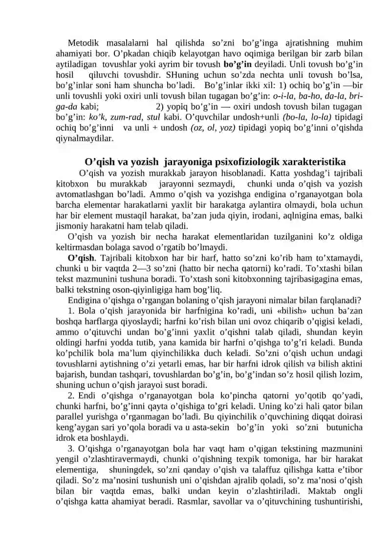 SAVOD O’RGATISH METODIKASI 3