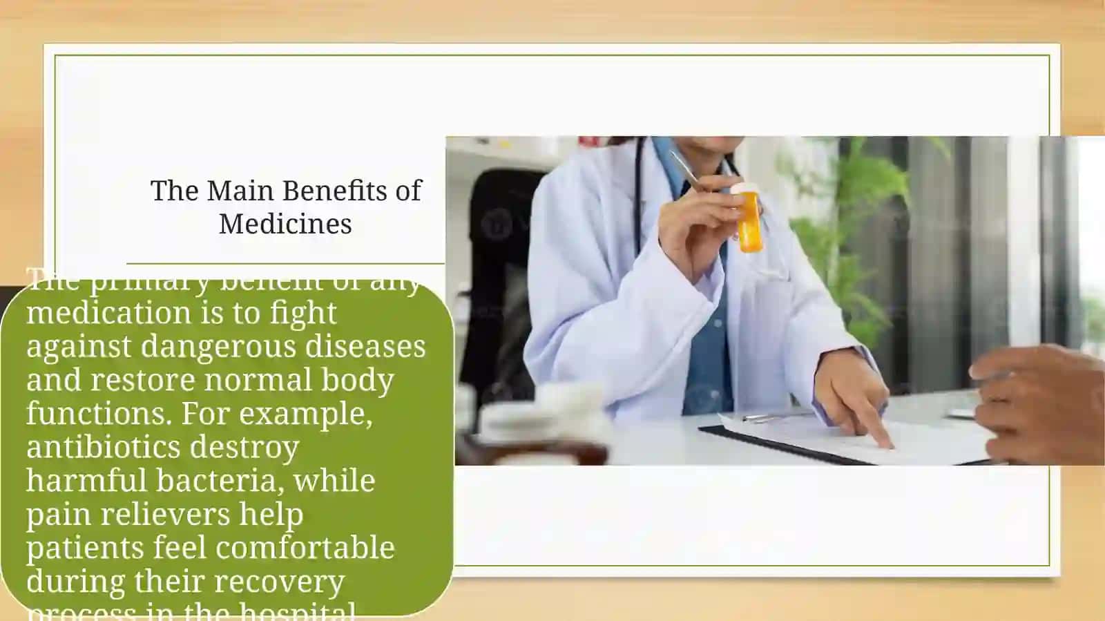 Benefits and side effects of medications 3