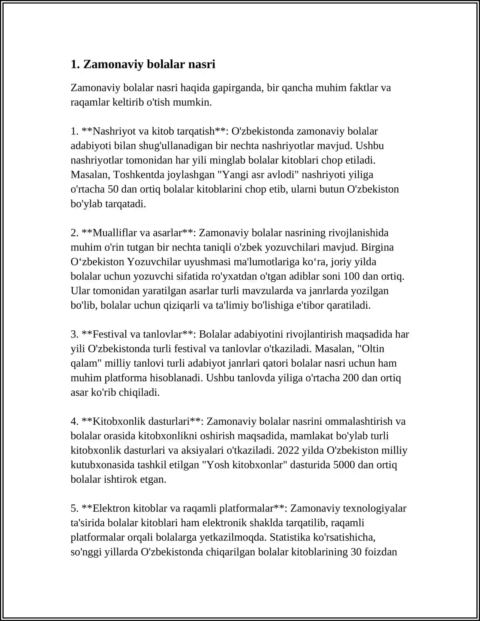 Zamonaviy bolalar adabiyoti 3