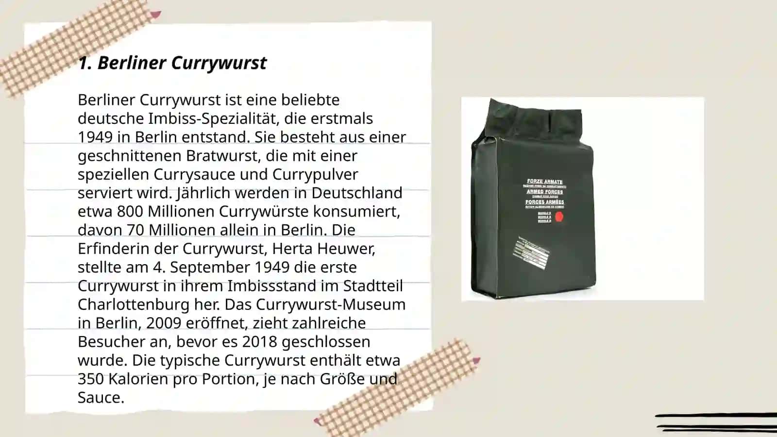 Berliner Currywurst 3