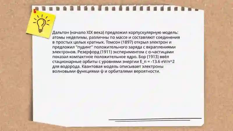 Строение атома 3