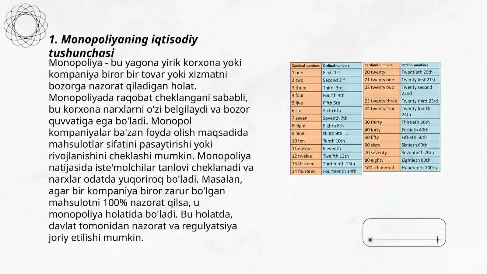 Monopoliyaning iqtisodiy tushunchasi 3