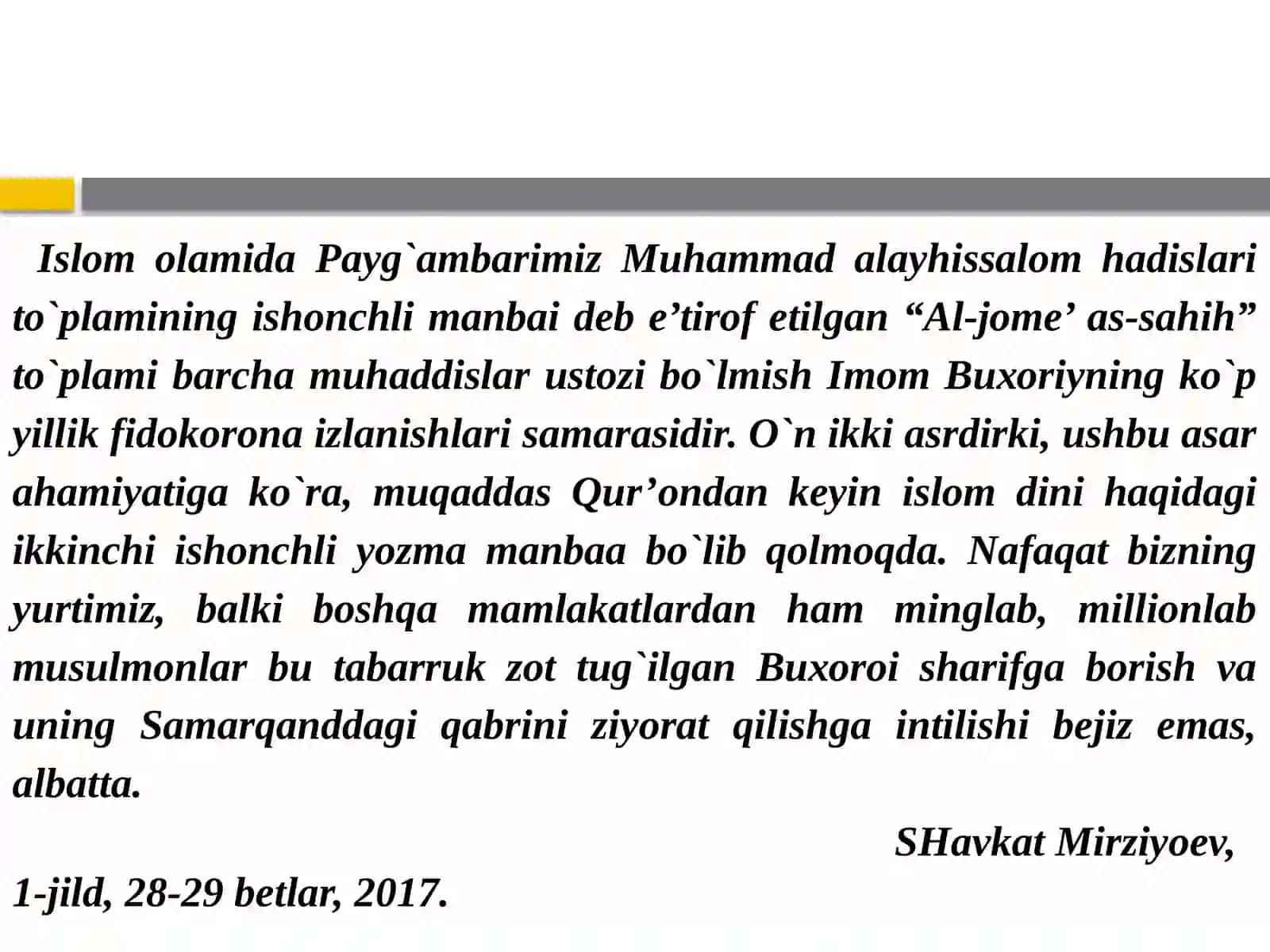 Islomdinimanbalari,aqidaviymaktablarivaularninghozirgidavrdagiahamiyati 3