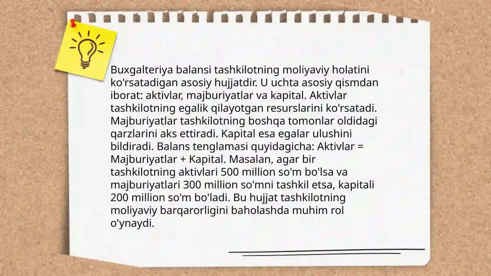 Buxgalteriya balansi 3