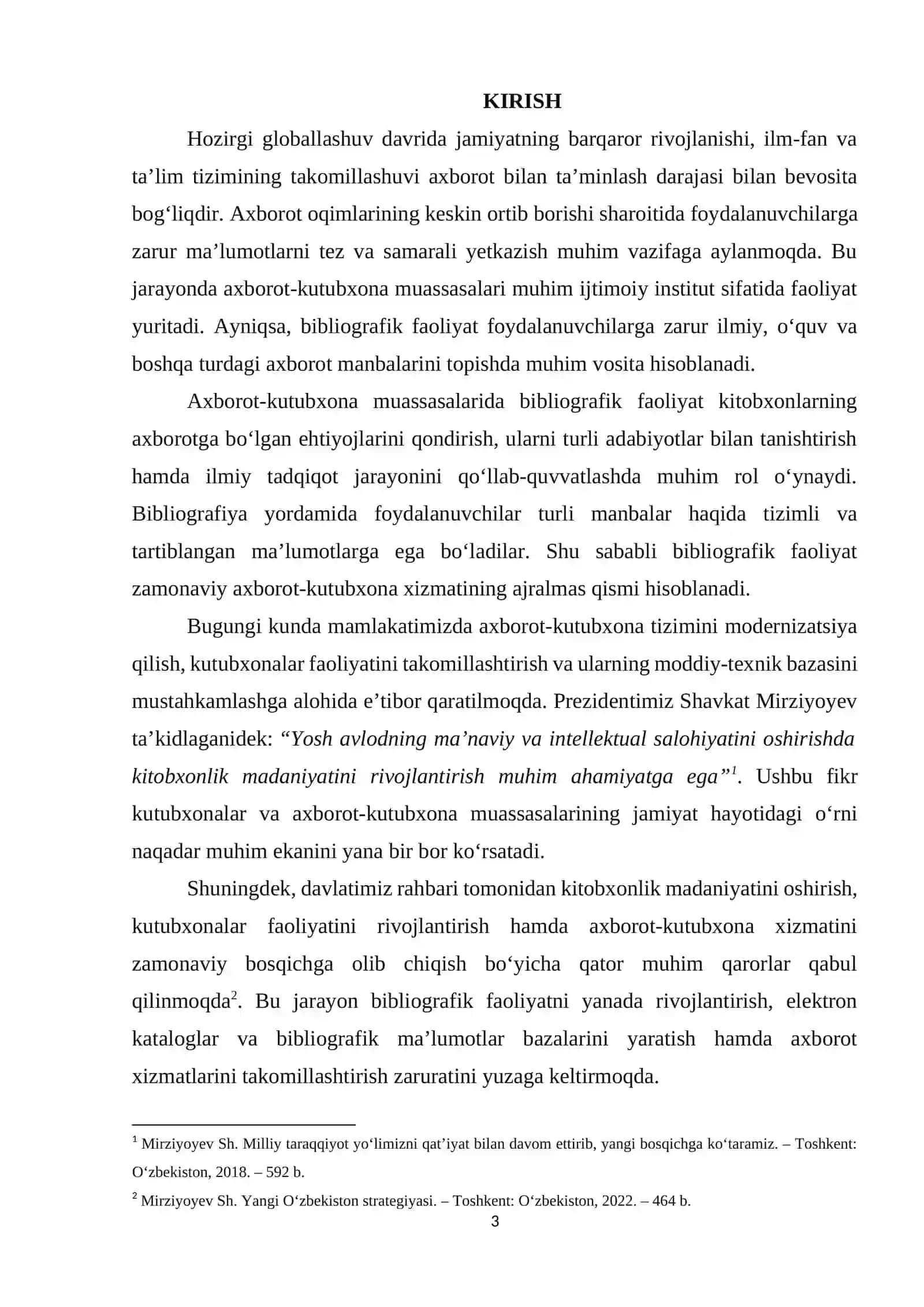 Axborot-kutubxona muassasalari bibliografik faoliyatning asosiy yo'nalishlari 3