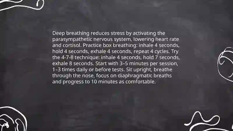 Stress management techniques for students 3
