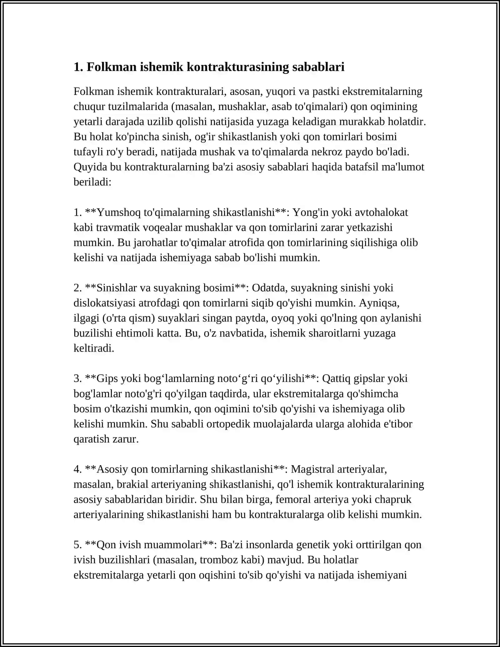 FOLKMAN ISHEMIK KONTRAKTURASI 3