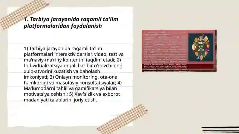 Innovatsion Texnologiyalar Bilan Tarbiya 3