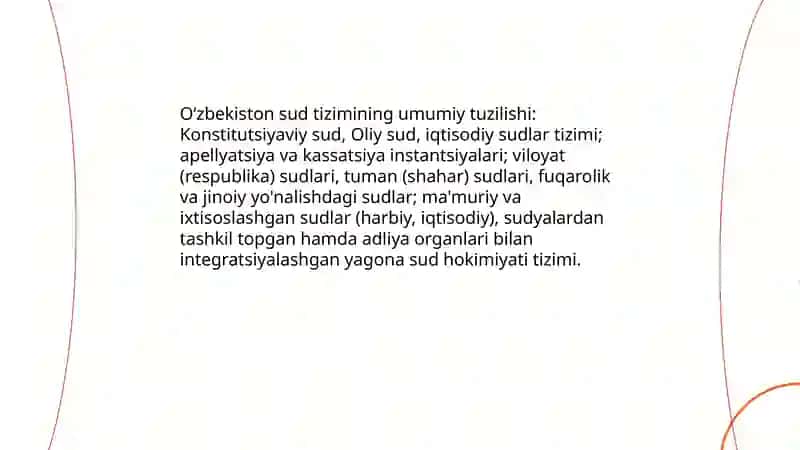 Oʻzbekiston sud tizimi 3