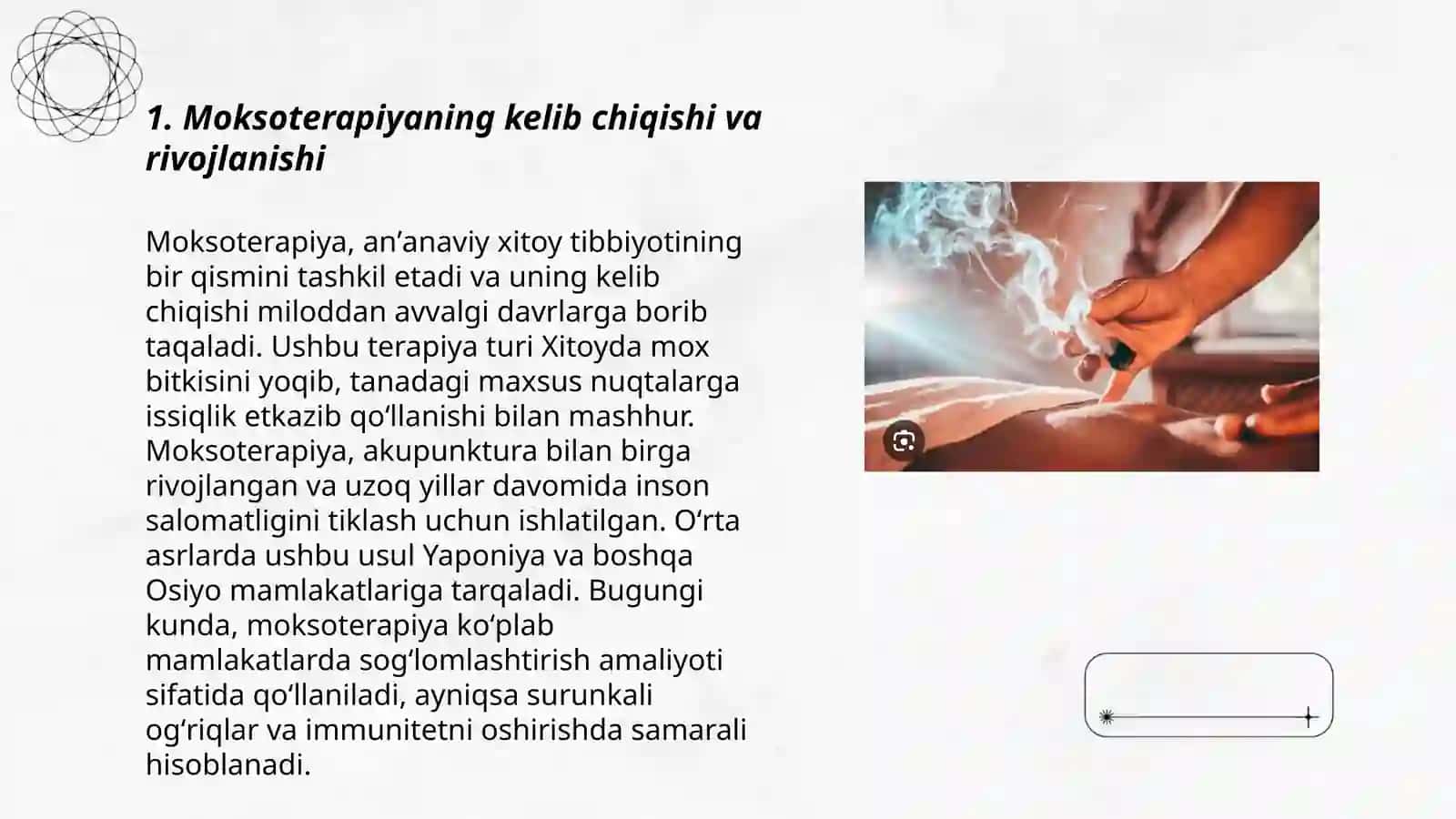 Moksoterapiyaning Zamonaviy Tibbiyotda Tutgan O'rni 3