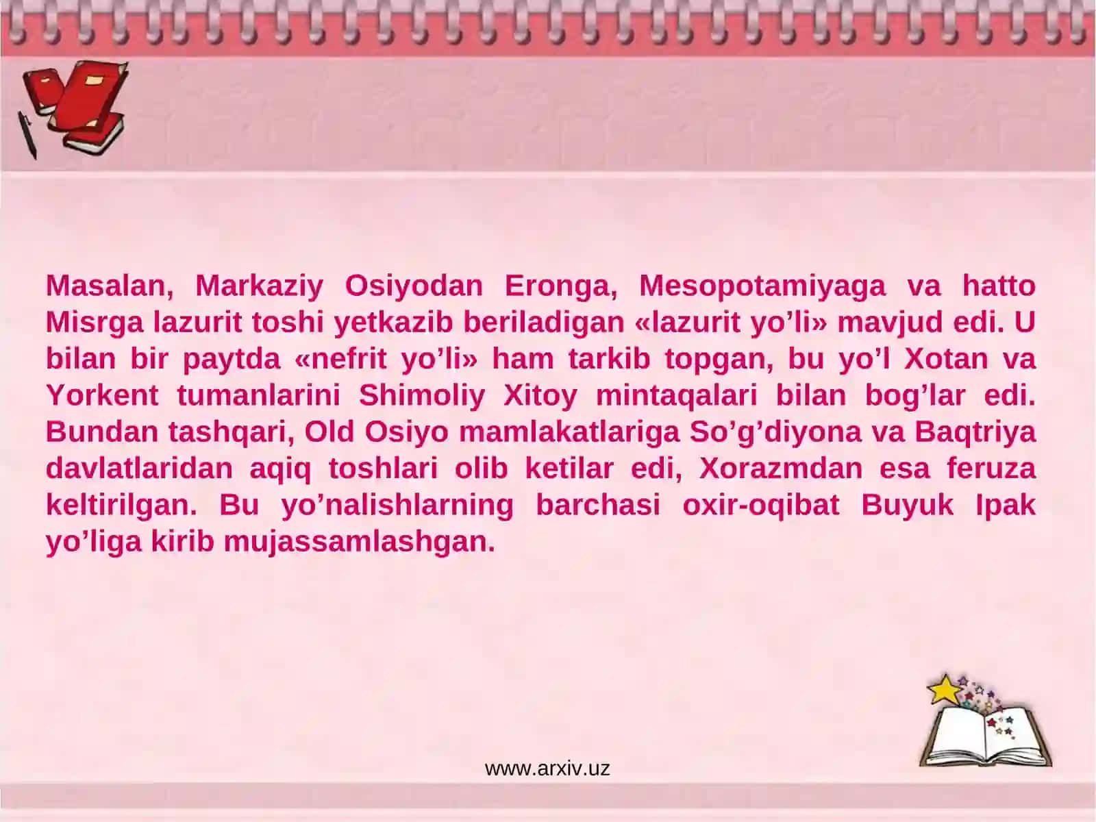 Buyuk ipak yo’li 3