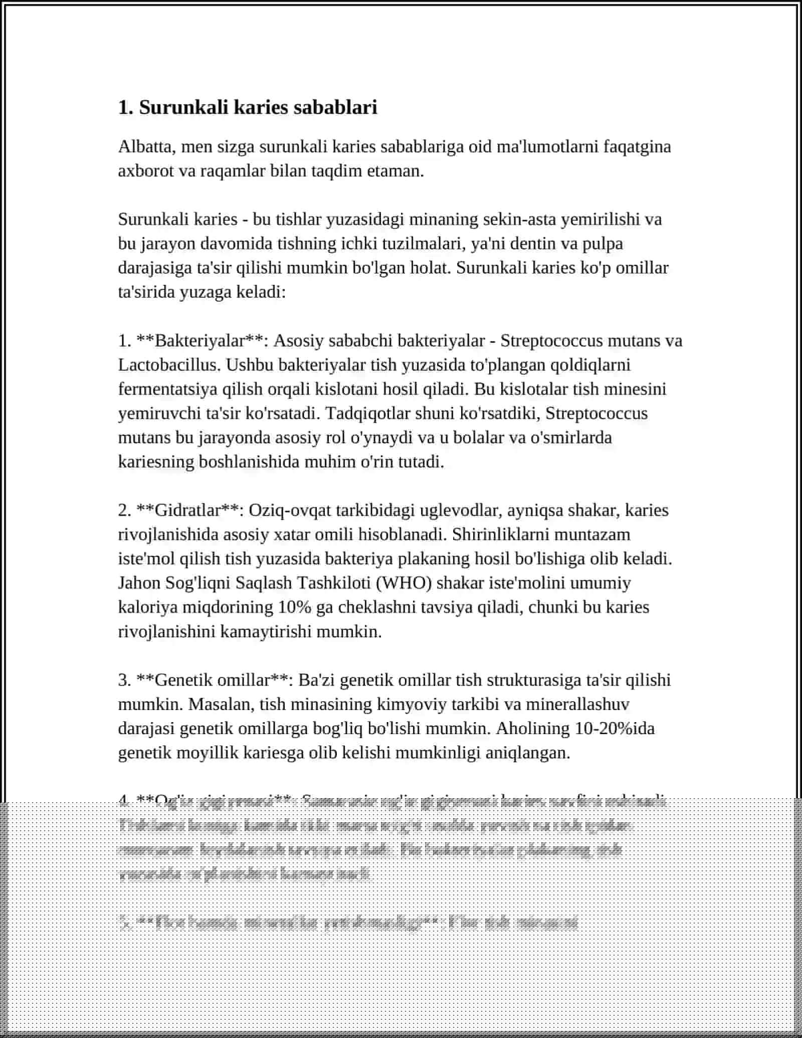 SURUNKALI KARIES 3