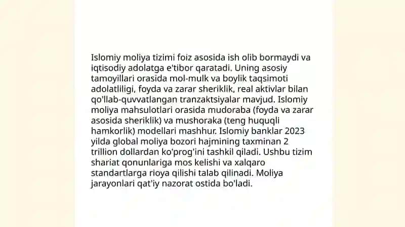Islom iqtisodiyotida garov masalasi 3