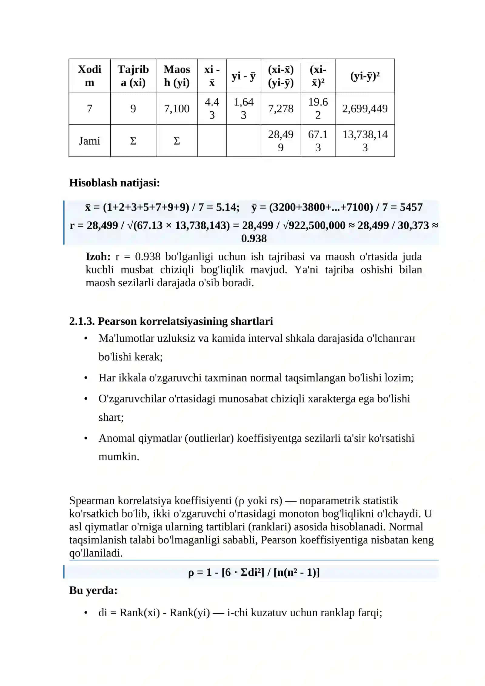 Bashoratli tahlil 3