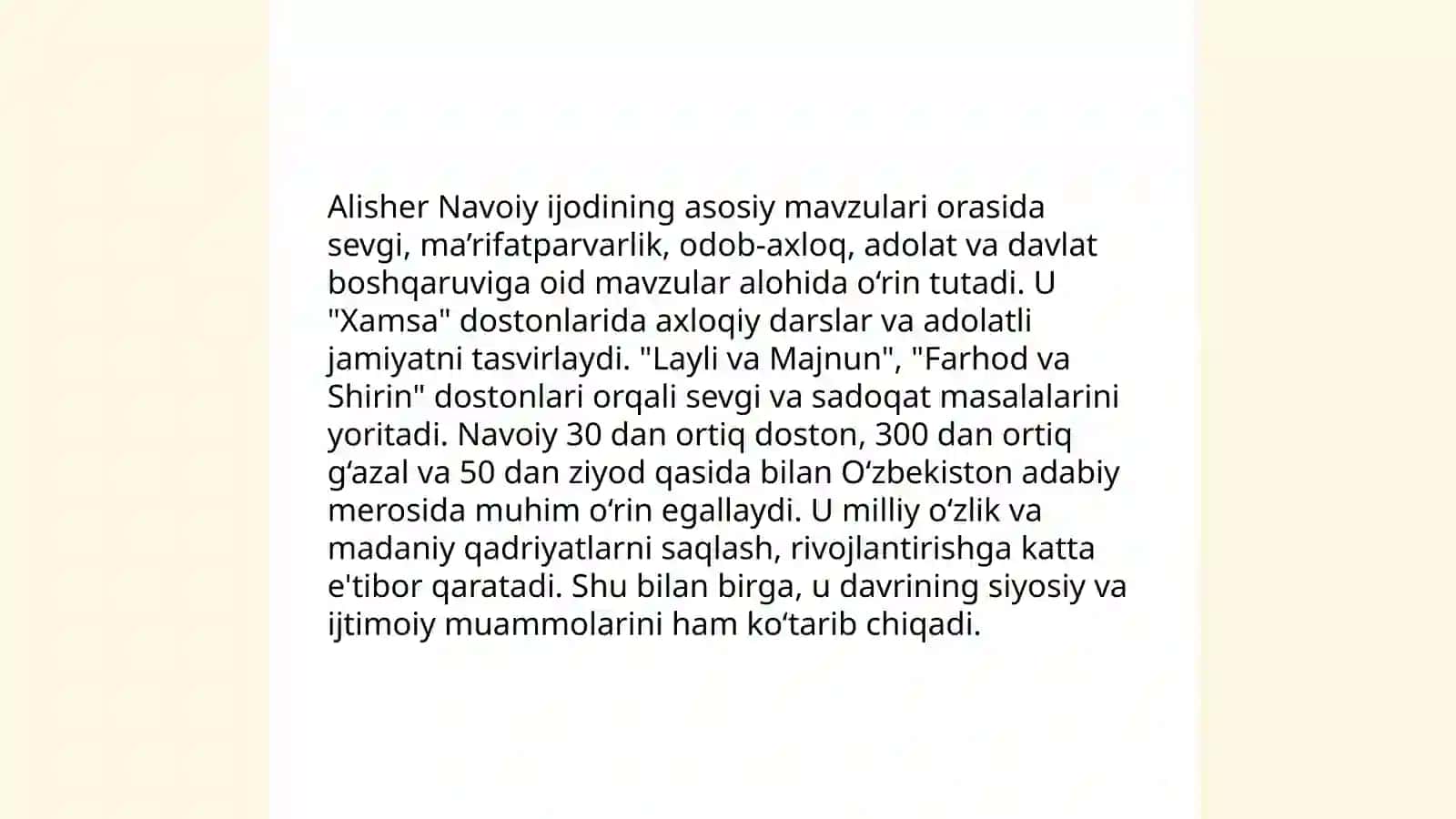 Alisher Navoiy qit'alarining tahlili 3