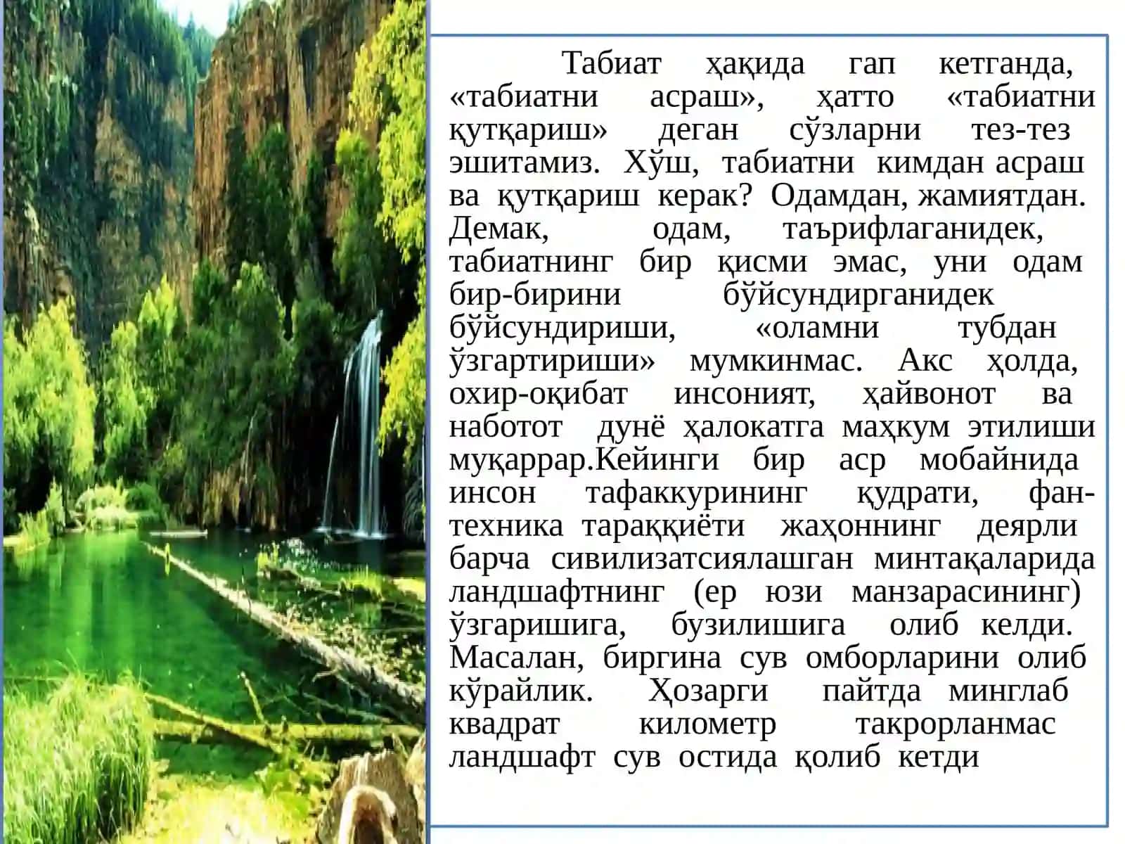 Жамият ривожида табиатга эстетик муносабатнинг шаклланиши 3