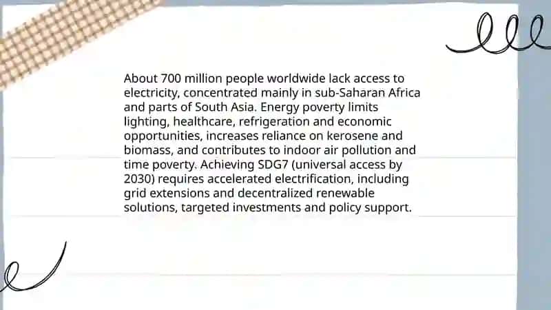 Energy issues 3