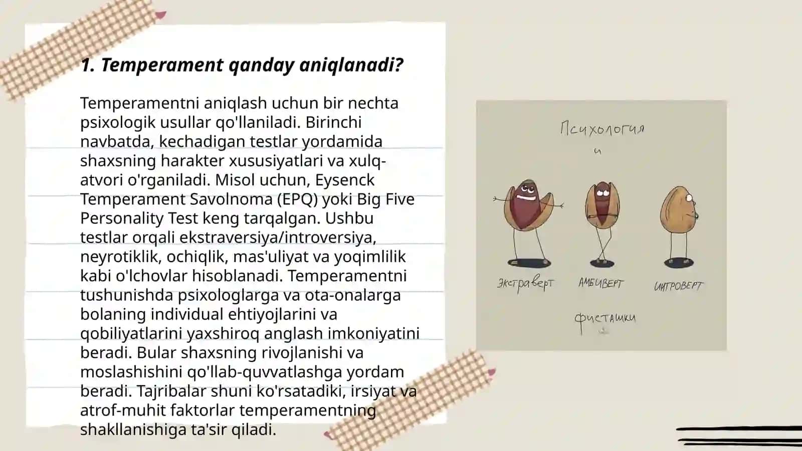 Temperament haqida 3
