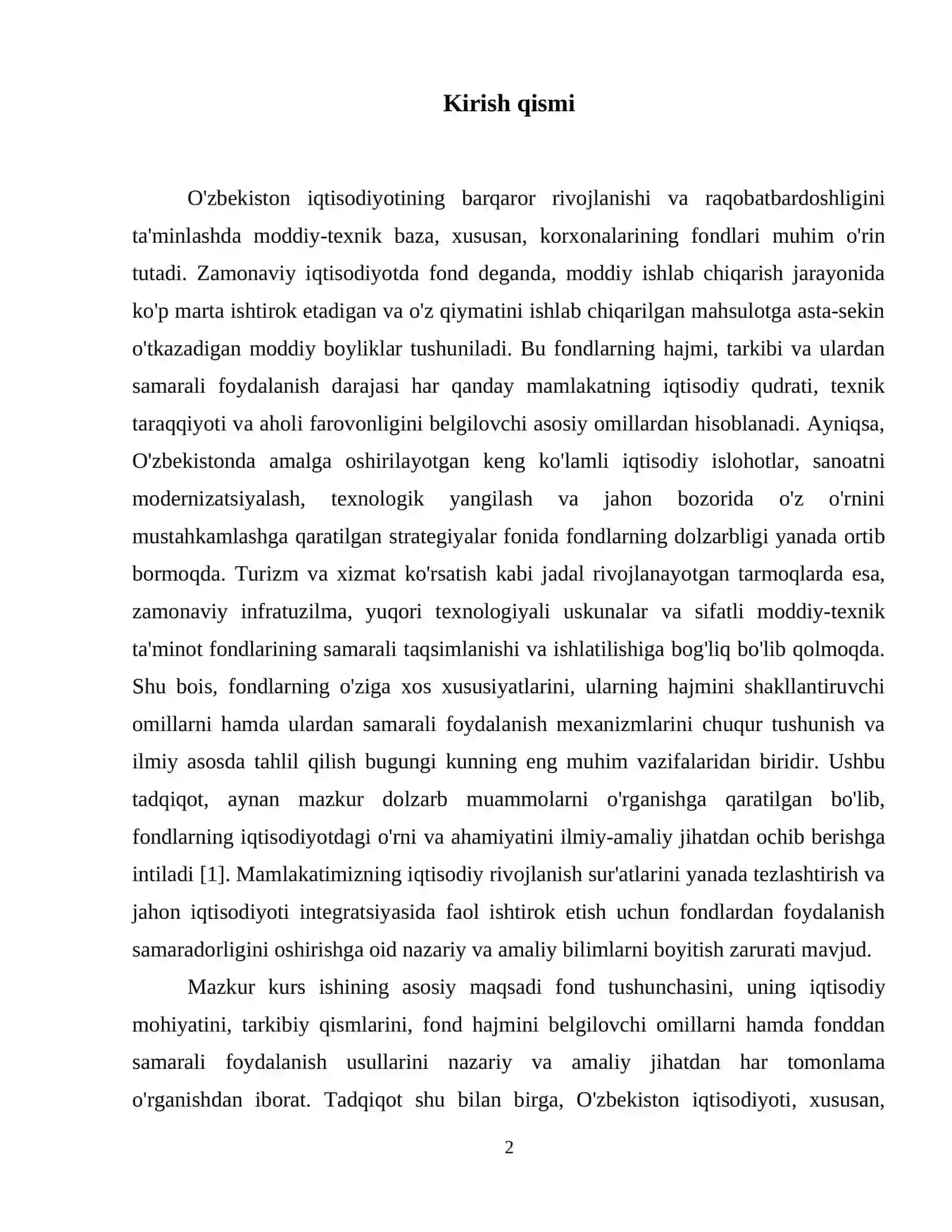 fond va uning xajmiga tasir etuvchi omillar 3