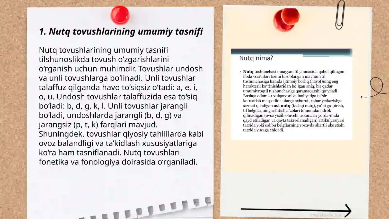 Nutq tovushlar tasnifi 3