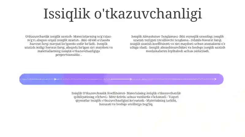 Issiqlik Almashinuv Tenglamasi 3