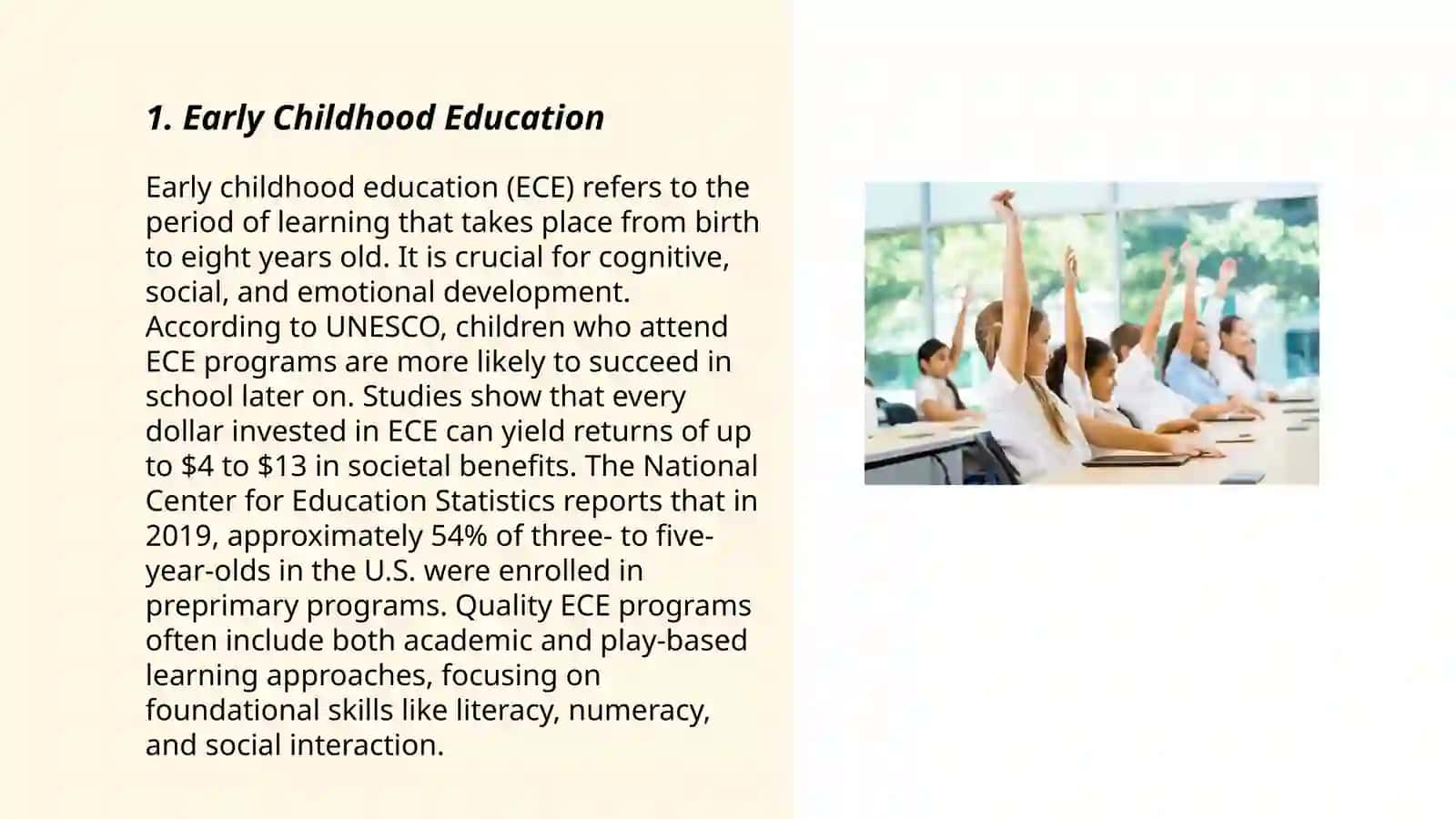 Early Childhood Education 3