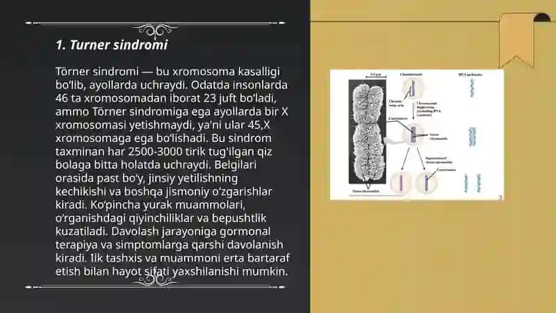 Xromosoma kasalliklari 3