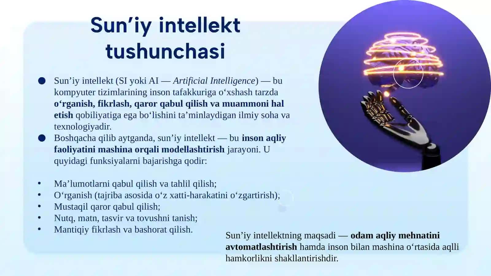Sun’iy intellektga kirish 3