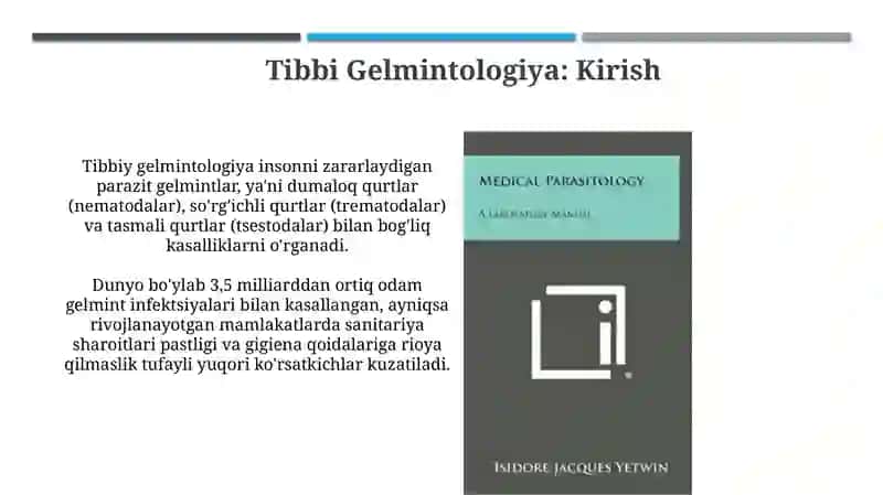 Tibbi Gelmintologiya 3