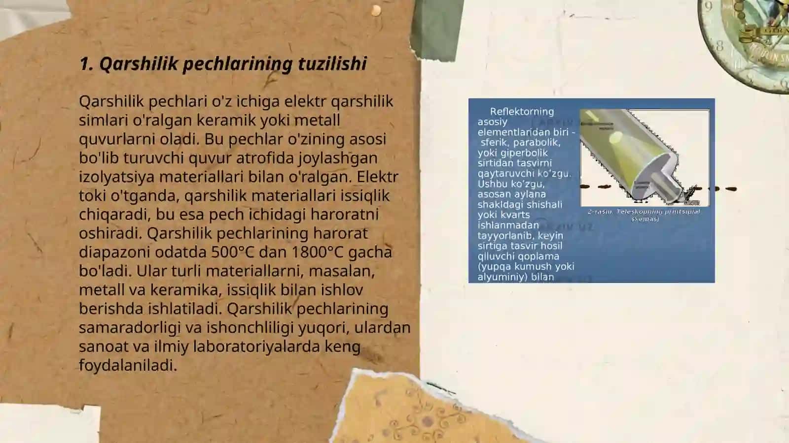 Qarshilik pechlari ishlash prinsipi 3