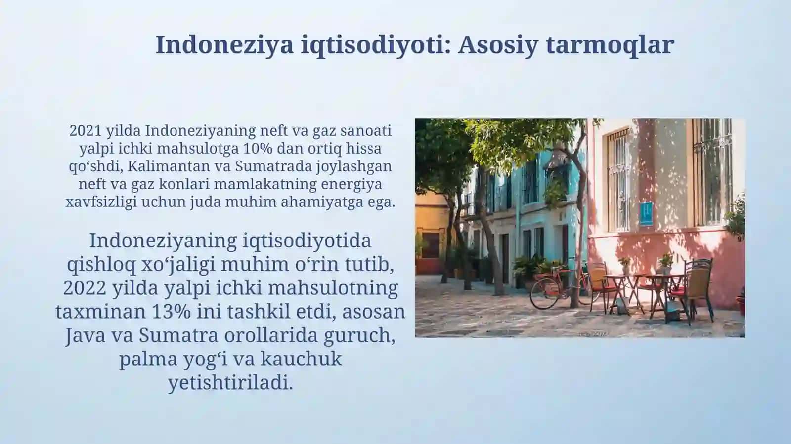 Ispaniya va Indoneziya ijtimoiy vaiqtisodiygeografiyasi 3