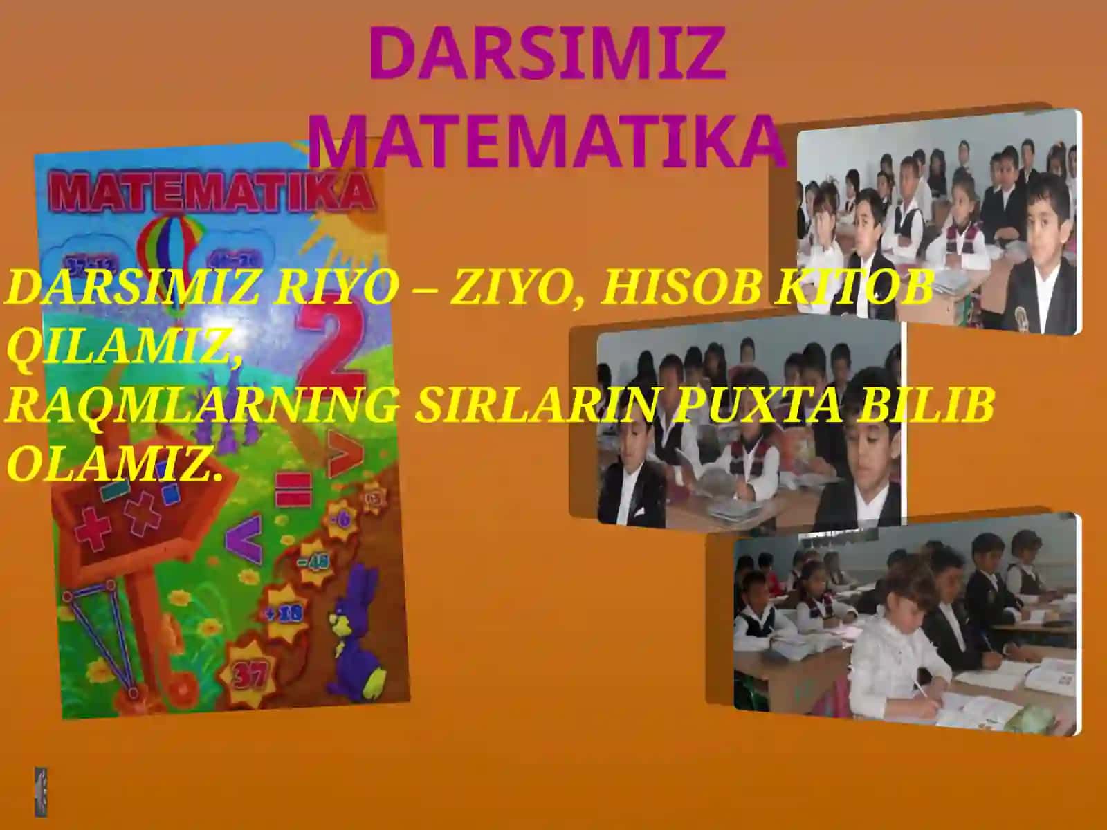 QAVS VA QAVSSIZ IFODALARDA AMALLARNI BAJARISH TARTIBI. 2-sinf matematika fanidan dars ishlanma. 3