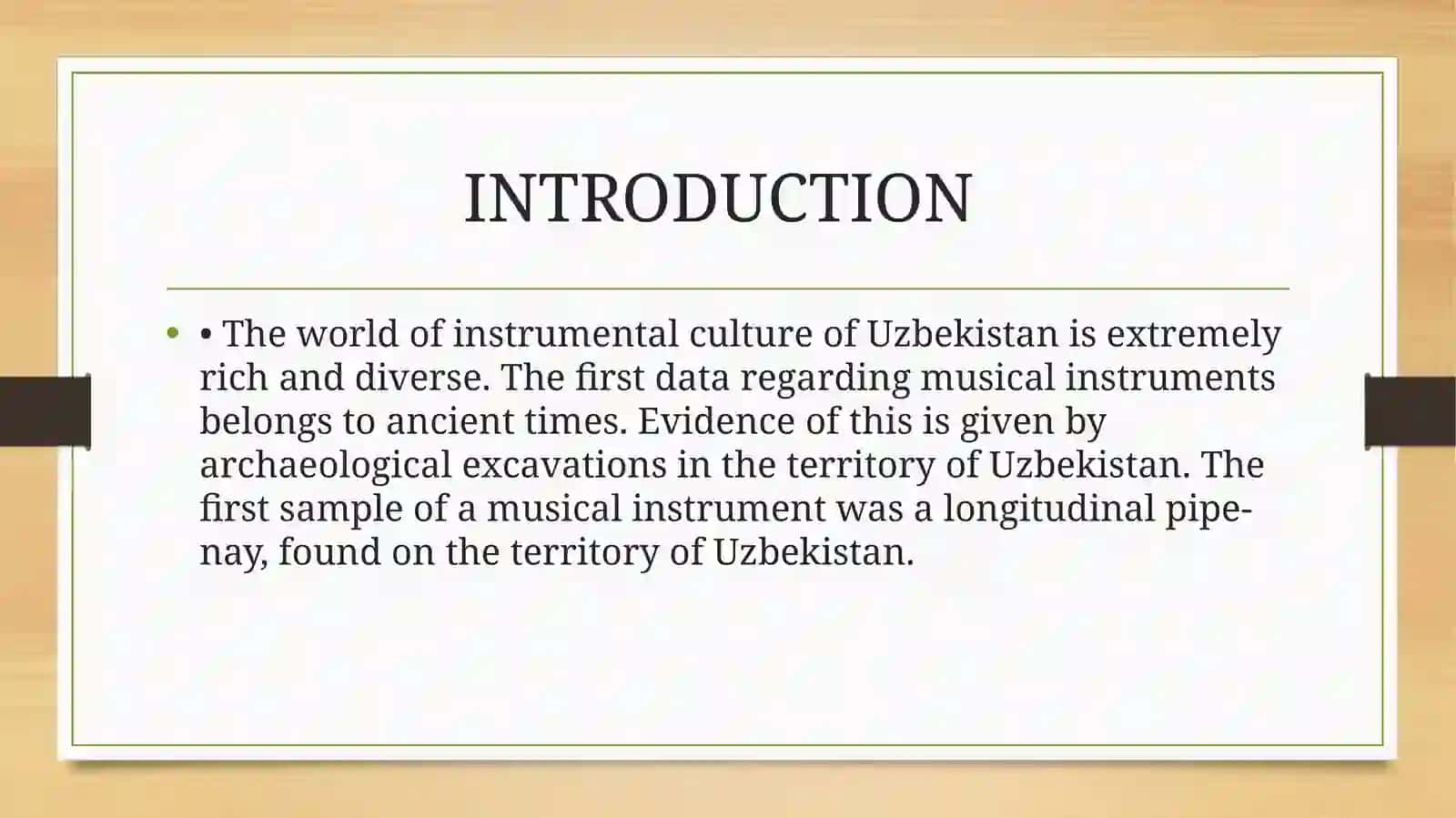 MUSICAL INSTRUMENTS OF UZBEKISTAN 3