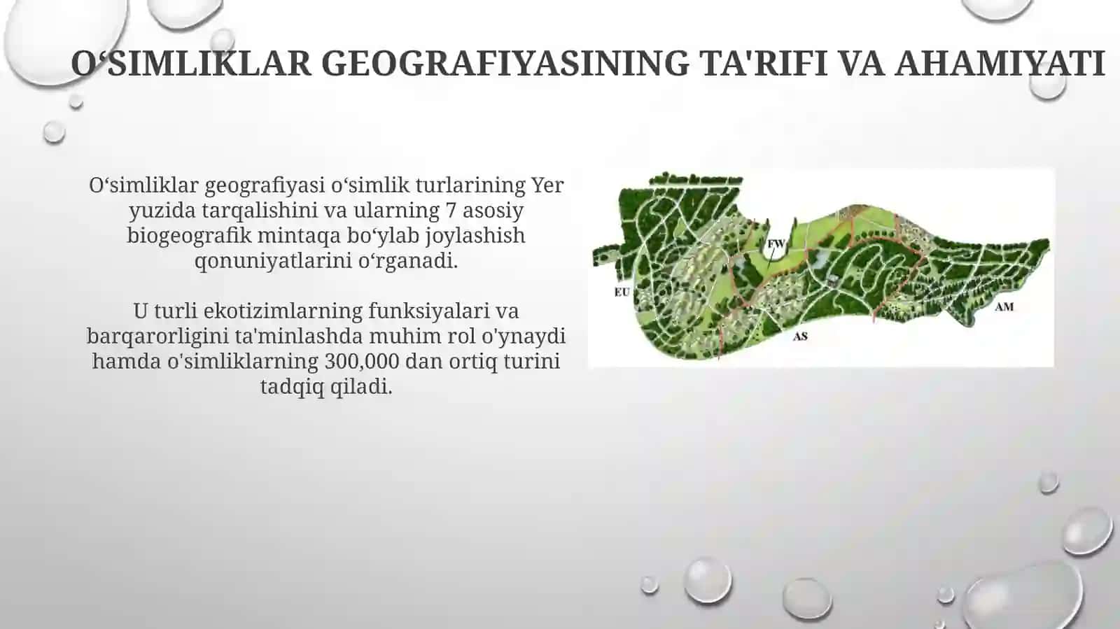 O’simliklar geografoyasi 3